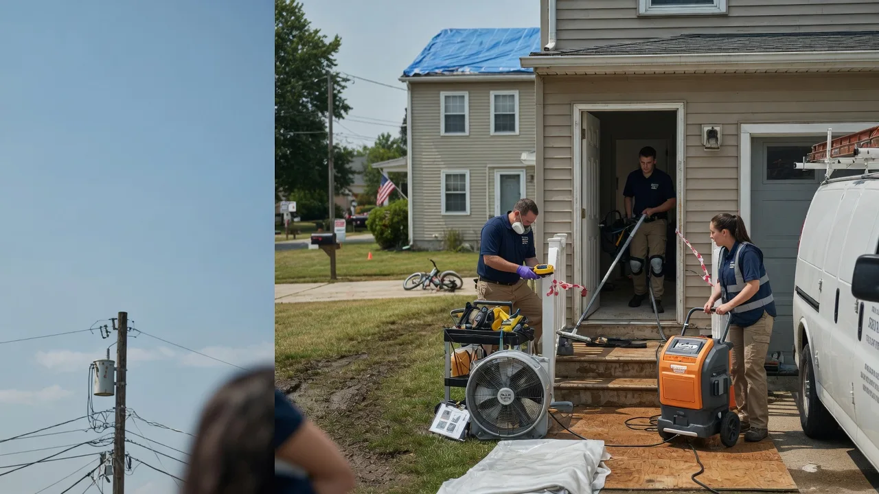 Water Damage Repair in Templeton, IN near me